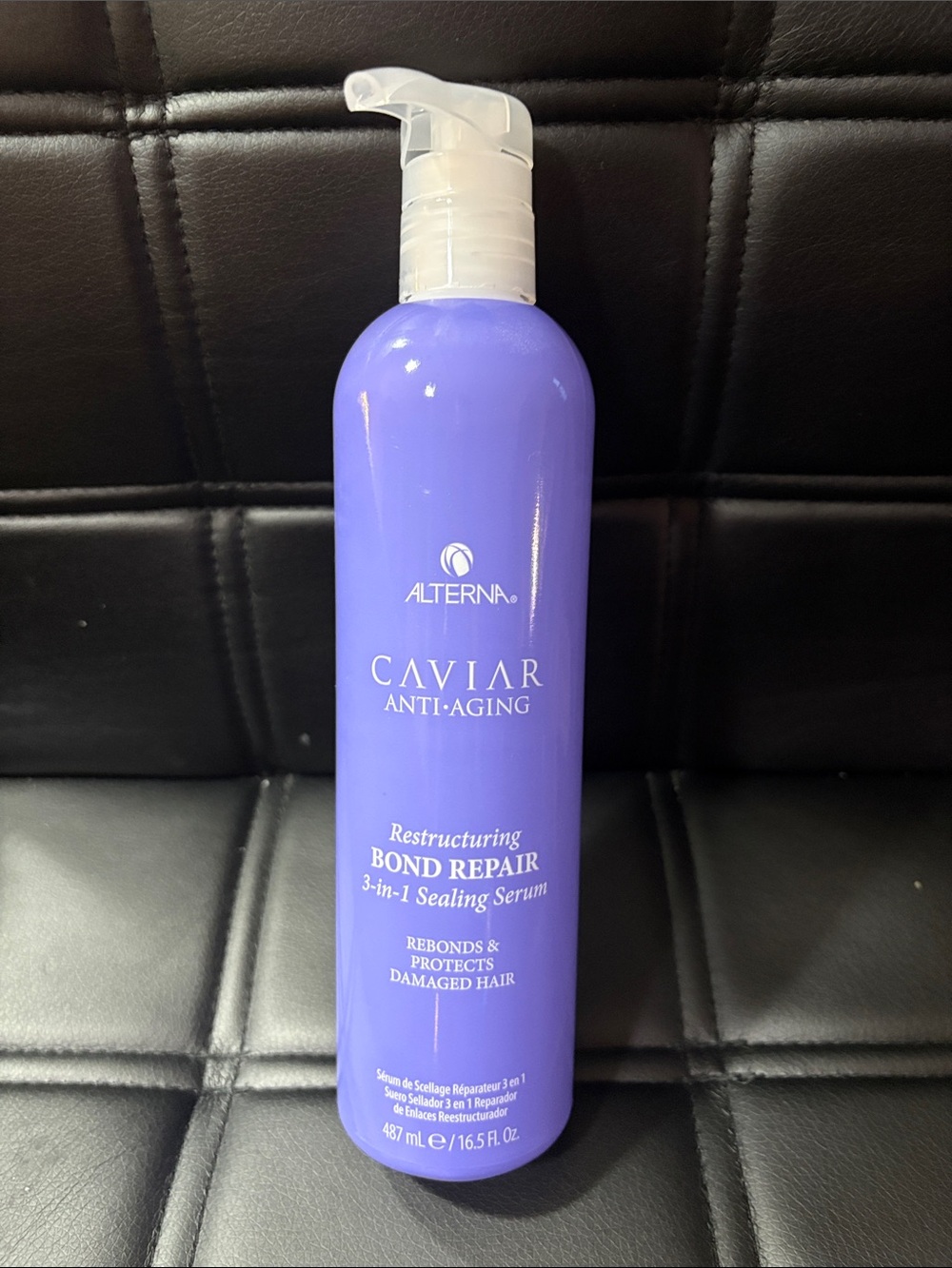 Caviar Anti-Aging Restructuring Bond Repair 3-in-1 Sealing Serum 16.5 oz -Purple